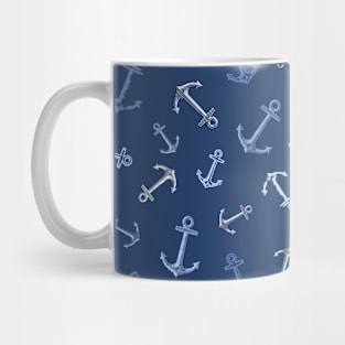 Anchors, seamless pattern Mug